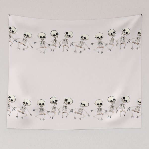 Item preview, Dancing Skeletons Dance Skeleton Dancers Funny Skeletons Gifts Halloween Funny gifts for Halloween Skull Spooky Time Szn designed and sold by MatthewViews.