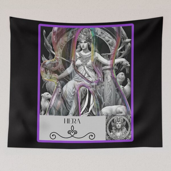 Item preview, Hera mitología griega designed and sold by MINOSDESIGN.