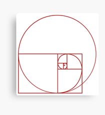 The Golden Ratio Canvas Print