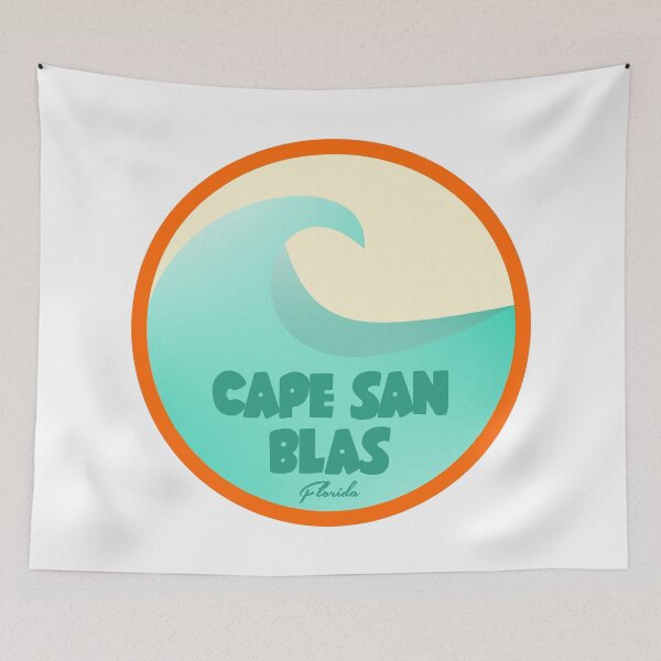 Item preview, Cape San Blas Florida Retro designed and sold by bivenart.