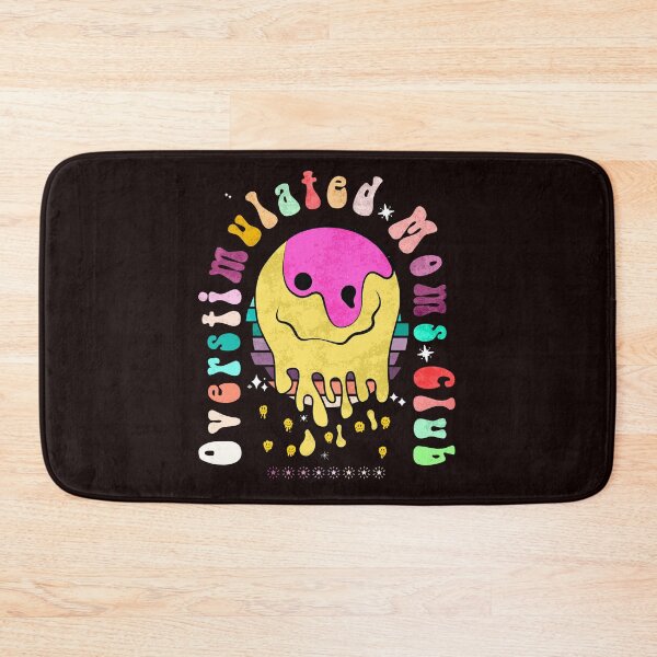 Item preview, Overstimulated Moms Club Funny Saying Women Groovy Mothers  designed and sold by AJ DESIGN.