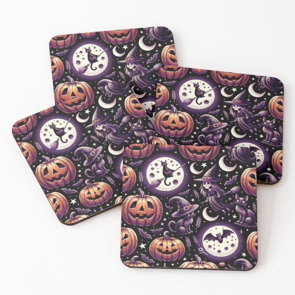Item preview, Spooky Halloween Pattern - Embrace the Eerie designed and sold by The-Library.
