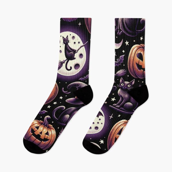 Artikelvorschau, Spooky Halloween Pattern - Embrace the Eerie entworfen und verkauft von The-Library.