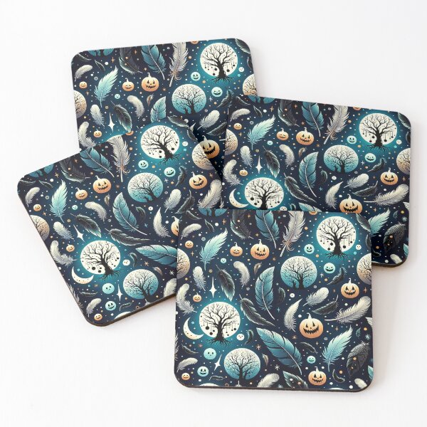 Item preview, Spooky Halloween Pattern - Embrace the Haunting designed and sold by The-Library.
