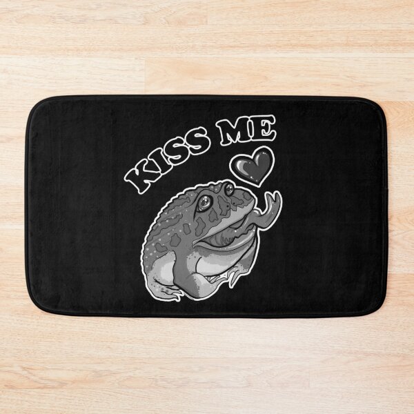 Item preview, Kiss Me! Frog (B/W) designed and sold by UnsociableArts.