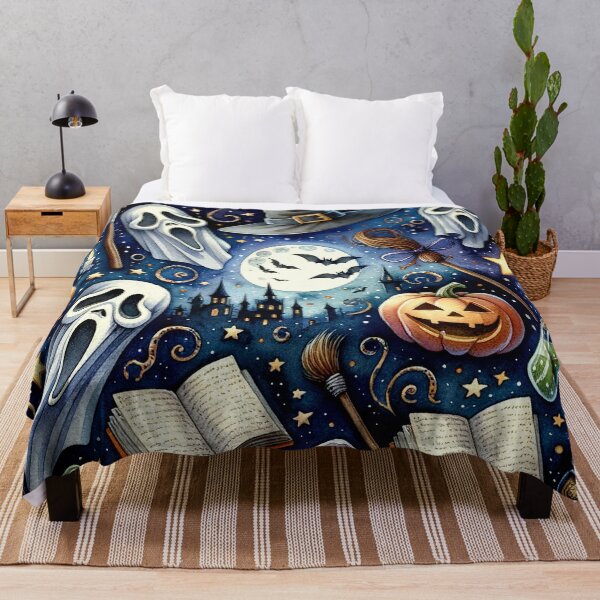 Item preview, Spooky Halloween Pattern - Embrace the Enchantment designed and sold by The-Library.