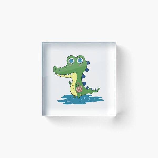 Item preview, Cute Crocodile: Charming Reptilian Friend designed and sold by ngness.