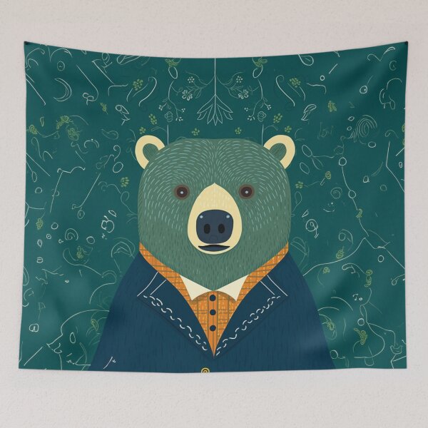 Item preview, Well-behaved Mr. Bear designed and sold by Studio-Coni.