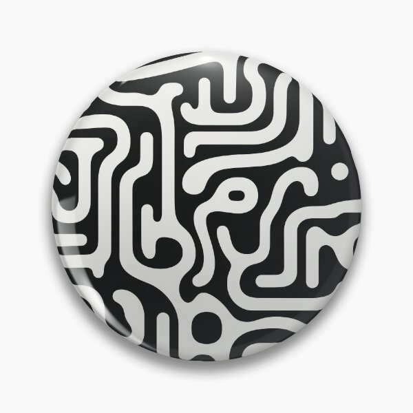 Item preview, Timeless Black & White Pattern designed and sold by ToonBrunnette.