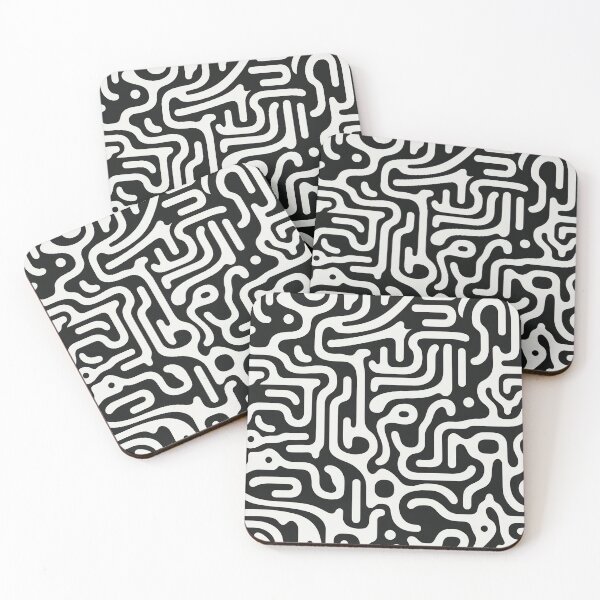Item preview, Timeless Black & White Pattern designed and sold by ToonBrunnette.
