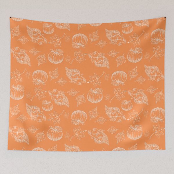 Item preview, Thanksgiving Autumn Fall Pattern designed and sold by P9Designs.