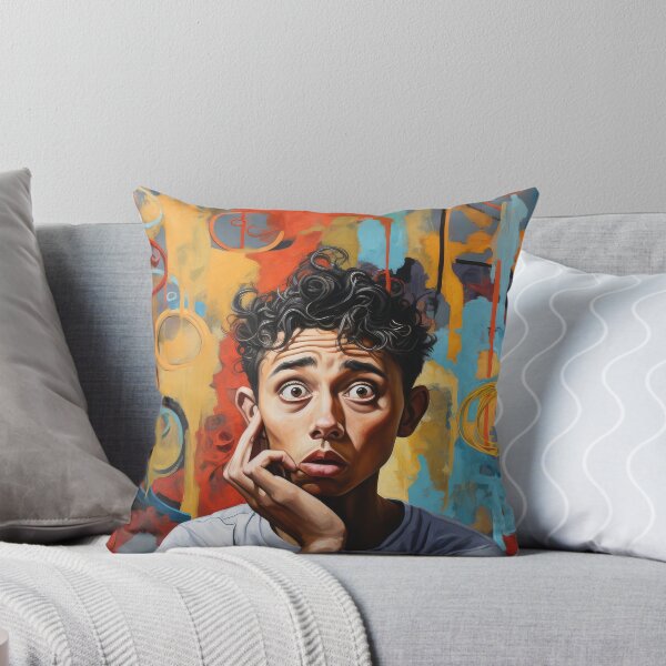 Item preview, Abstract Surprised Portrait designed and sold by Visual-Elixir.