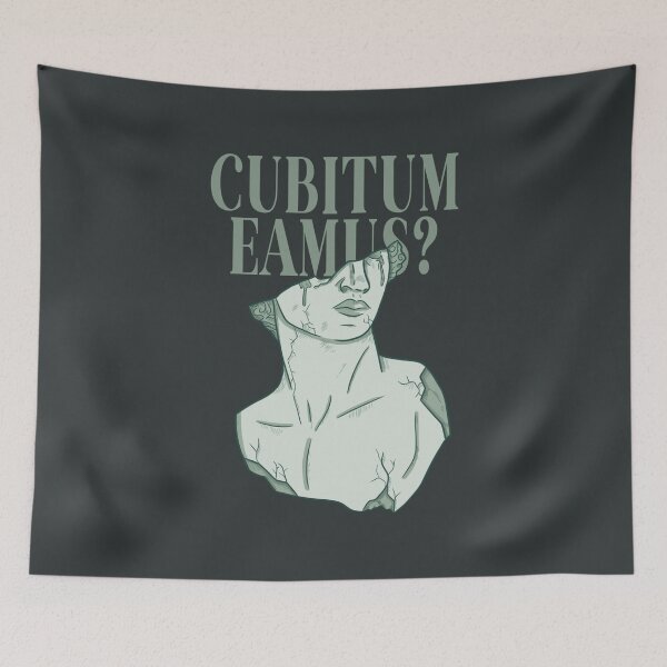 Item preview, cubitum eamus designed and sold by sagegreenmoon.