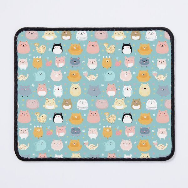Item preview, Animal Playland: Cute Animal Repeating Background for Kids designed and sold by catofnimes.