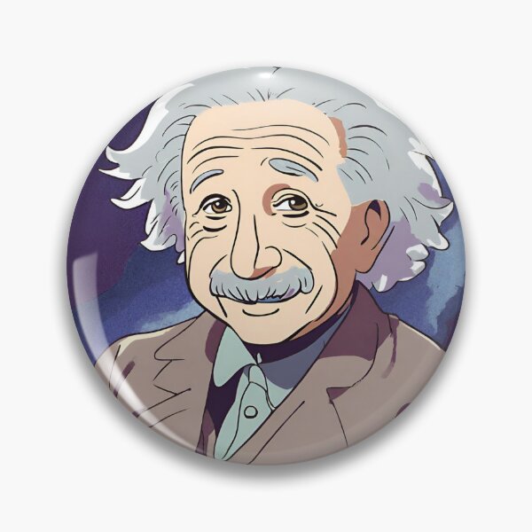 Item preview, Albert Einstein, contemporary designed and sold by JohntumPhysics.