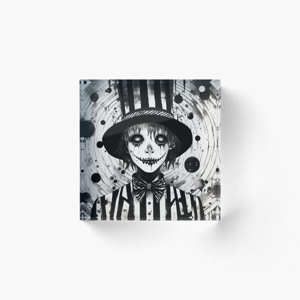 Item preview, dark wonk clown designed and sold by Davidshadowing.