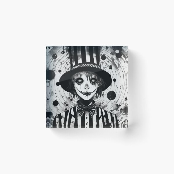 Item preview, dark wonk clown designed and sold by Davidshadowing.