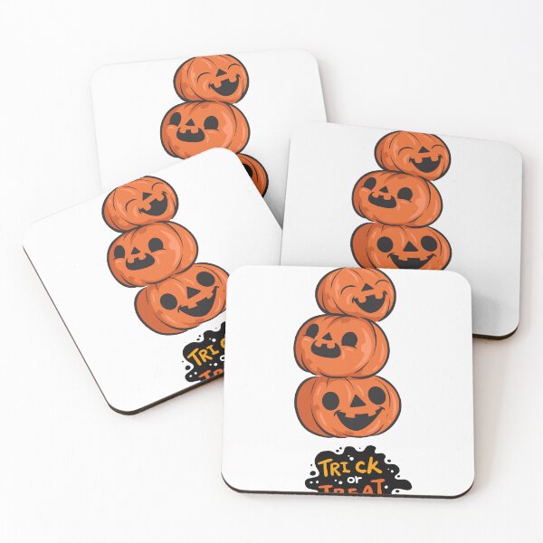 Item preview, Pumkins for Halloween on black BG designed and sold by mndesignworx.