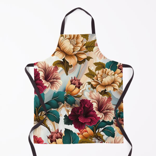 Item preview, hibiscus pattern designed and sold by Ararat Shahinyan.