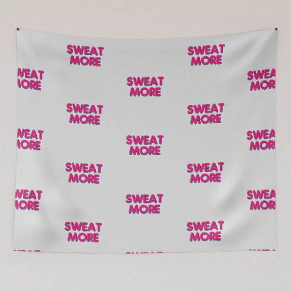 Item preview, Sweat More Tagline designed and sold by TimeTrave15.