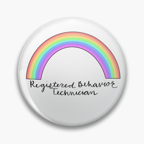 Artikelvorschau, Registrierter Verhaltenstechniker Rainbow entworfen und verkauft von Kylie-Skyy.