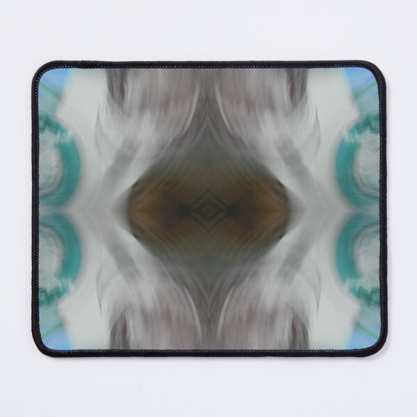 Item preview, Glass Glorious Flowing Blown Glass Grey Teal designed and sold by SpiritGifts.