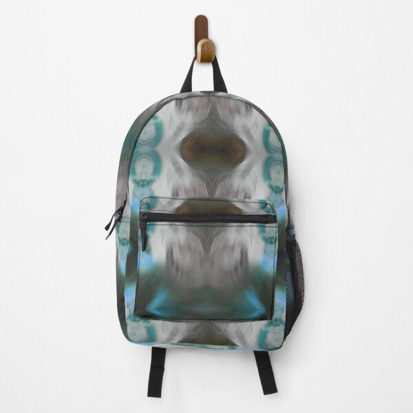 Item preview, Glass Glorious Flowing Blown Glass Grey Teal designed and sold by SpiritGifts.