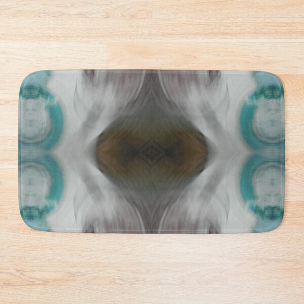 Item preview, Glass Glorious Flowing Blown Glass Grey Teal designed and sold by SpiritGifts.