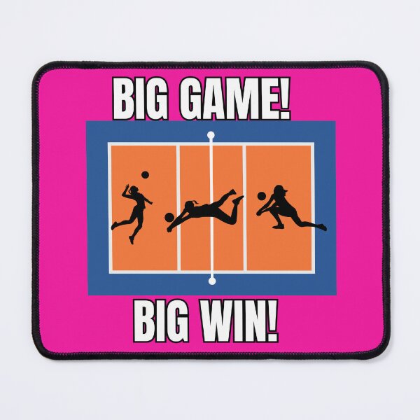 Item preview, Big Game, Big Win-Volleyball designed and sold by TxTaurus110.