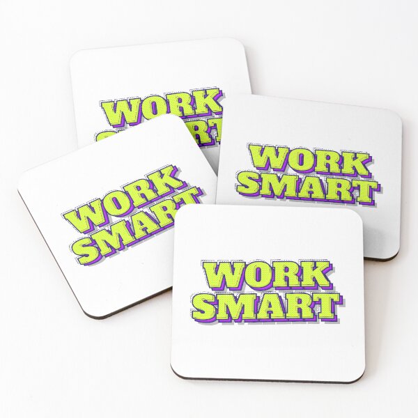 Item preview, Work Smart Tagline designed and sold by TimeTrave15.
