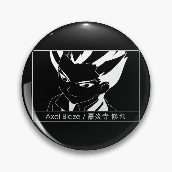 Item preview, Inazuma Eleven Axel Blaze / Gouenji Shuuya Black & White designed and sold by Inazuma Shop.