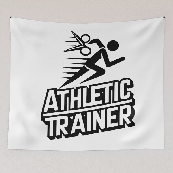 Item preview, Athletic Trainer I Run With Scissors  designed and sold by TeesYouWant.