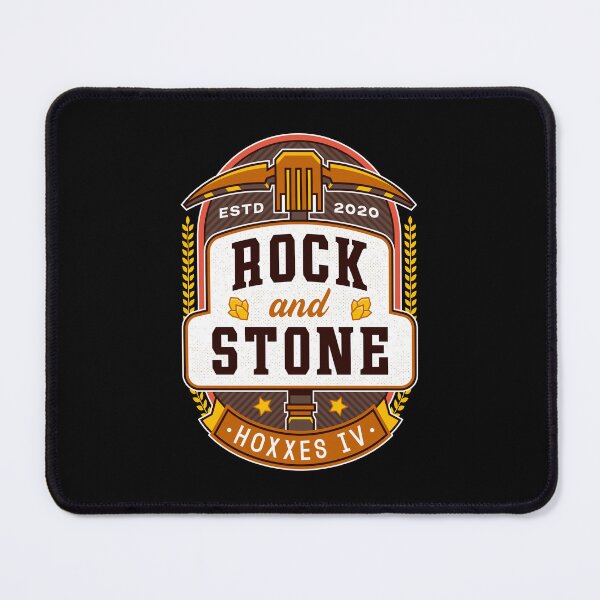 Item preview, Rock And Stone Emblem designed and sold by Lagelantee.