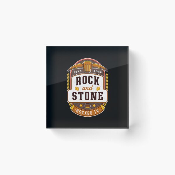 Item preview, Rock And Stone Emblem designed and sold by Lagelantee.
