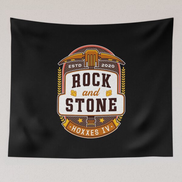 Item preview, Rock And Stone Emblem designed and sold by Lagelantee.