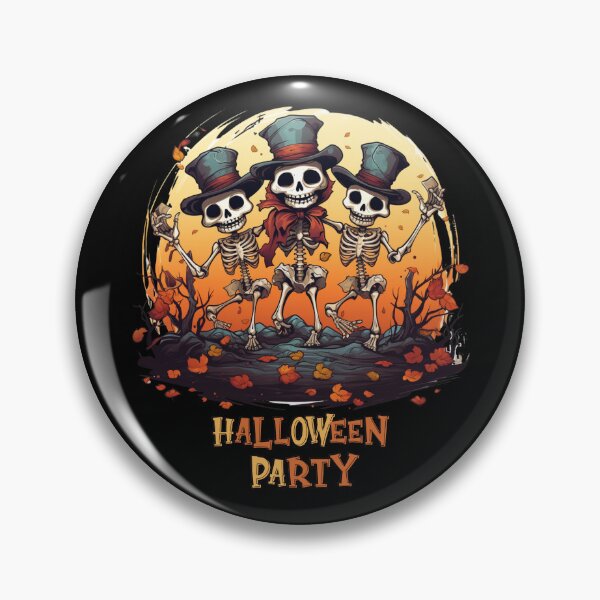Item preview, Dancing Cute Skeletons (Halloween Vibes) designed and sold by PixSellerShop.