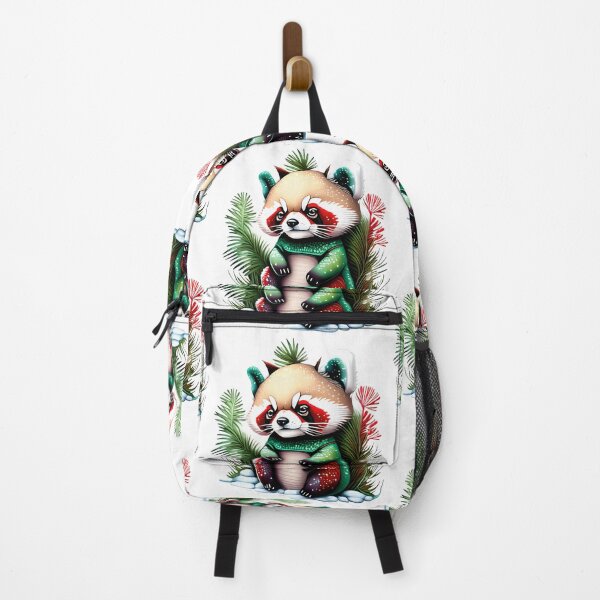 Item preview, Cute winter red panda designed and sold by EdeniaArtStudio.