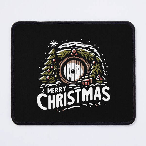 Item preview, Whimsical Christmas Halfling Door - Fantasy Christmas designed and sold by Fenay Designs.