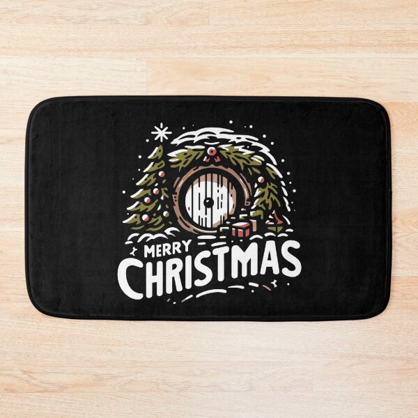Item preview, Whimsical Christmas Halfling Door - Fantasy Christmas designed and sold by Fenay Designs.
