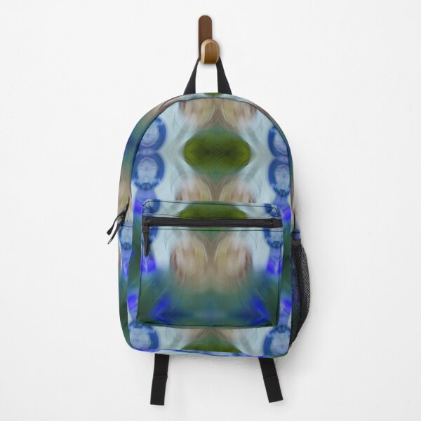 Item preview, Glass Glorious Flowing Blown Glass Rich Blue Grey designed and sold by SpiritGifts.
