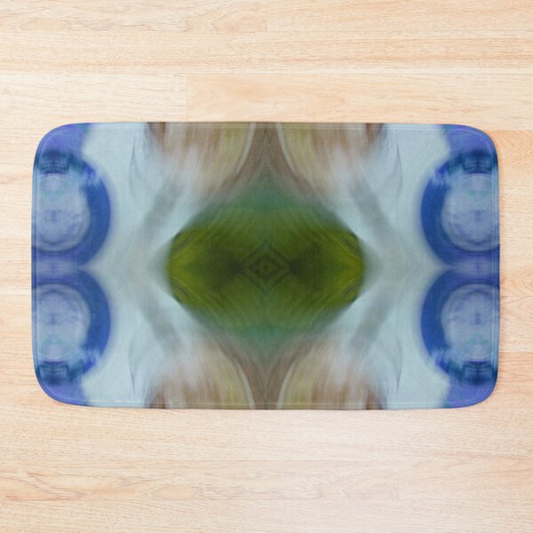 Item preview, Glass Glorious Flowing Blown Glass Rich Blue Grey designed and sold by SpiritGifts.