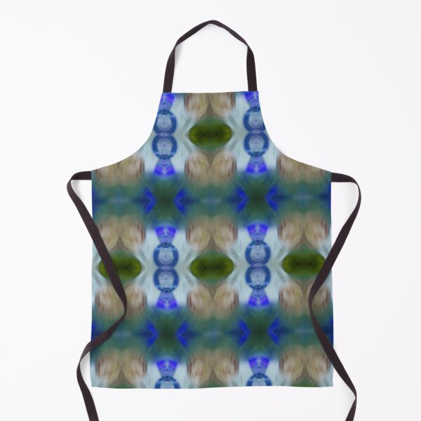 Item preview, Glass Glorious Flowing Blown Glass Rich Blue Grey designed and sold by SpiritGifts.