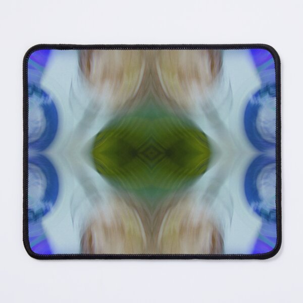 Item preview, Glass Glorious Flowing Blown Glass Rich Blue Grey designed and sold by SpiritGifts.