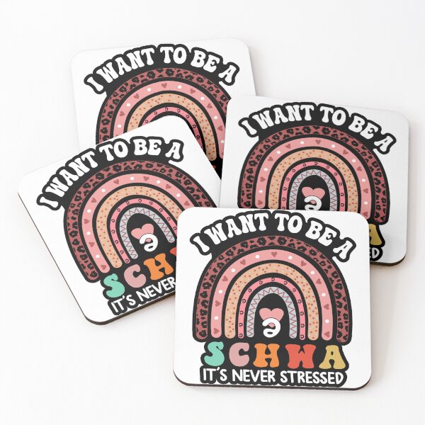 Item preview, I Want to be a Schwa It's Never Stressed linguistics designed and sold by zeen-art.