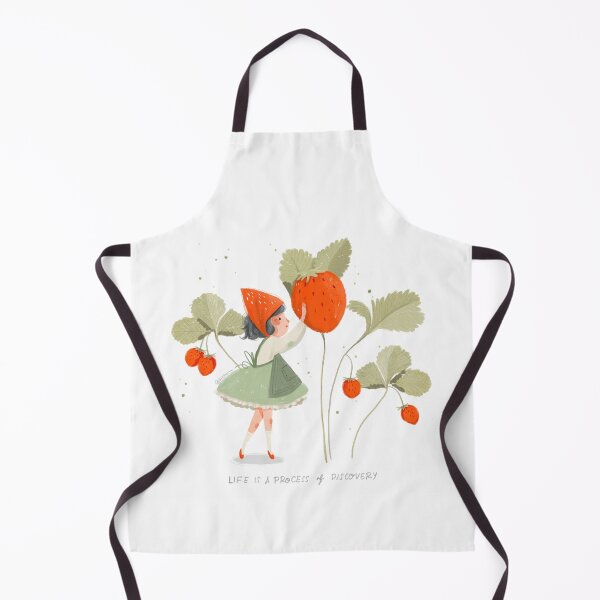 Item preview, Strawberry Flower Girl designed and sold by lisasaputra.