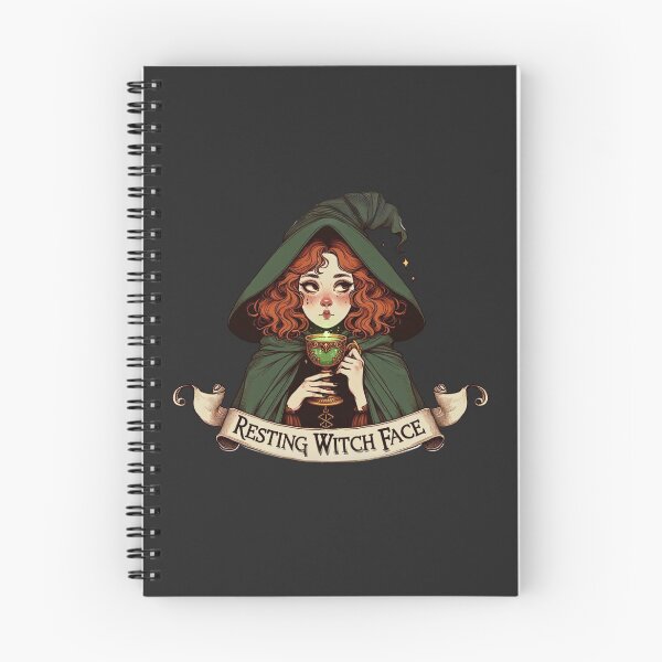 Item preview, Resting Witch Face - Halloween Vibes designed and sold by ZenEverAI.