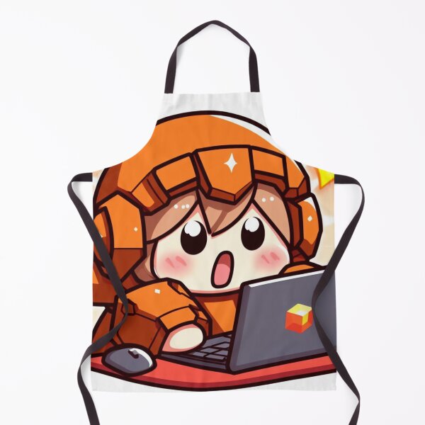 Item preview, cloud art kawaii robot girl surprised designed and sold by ArteenlaNube.