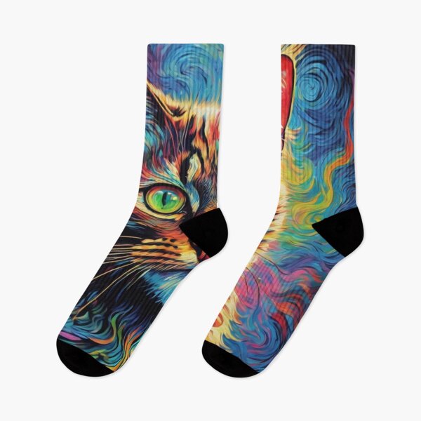 Item preview, Trippy Psychedelic cat designed and sold by James sparks.