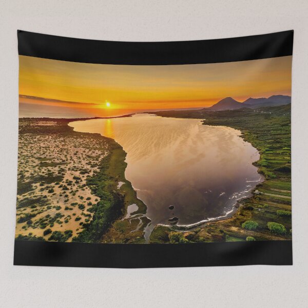 Item preview, Sunset at Korission lake - Corfu island designed and sold by Hercules Milas.