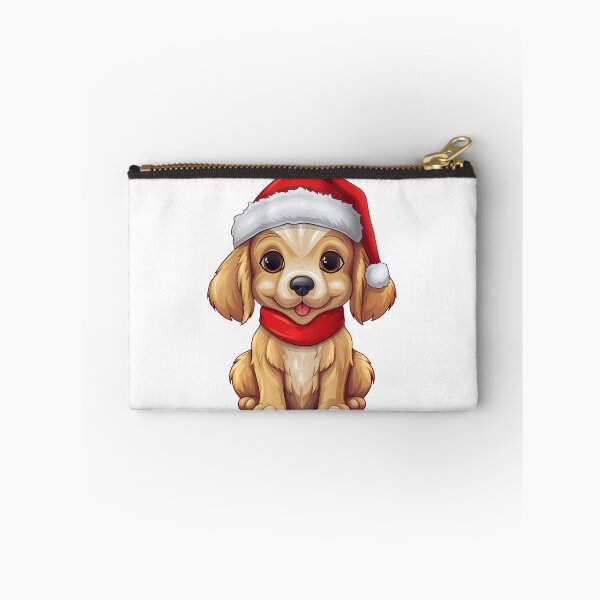 Item preview,  Woof Happy Christmas Cute Puppy designed and sold by AMONGIFTS.